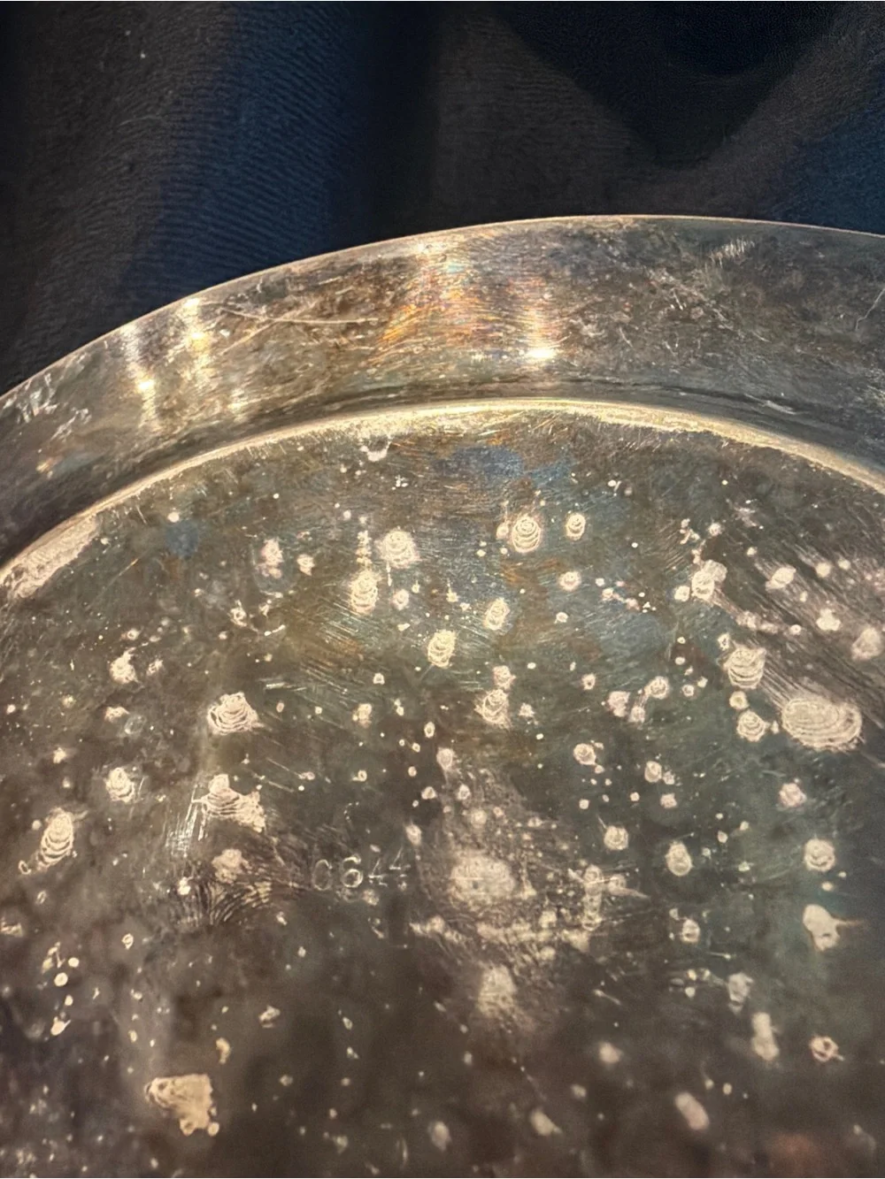 Vintage EPNS Silver Plated Classic Oval Serving Tray